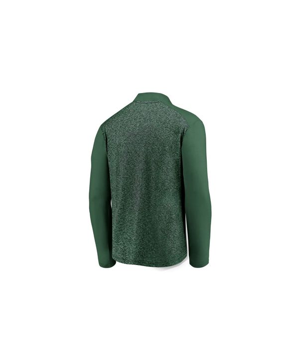 マジェスティック メンズ パーカー スウェット アウター Men S Minnesota Wild Iconic Transit Quarter Zip Pullover Green Escuelapac Cl