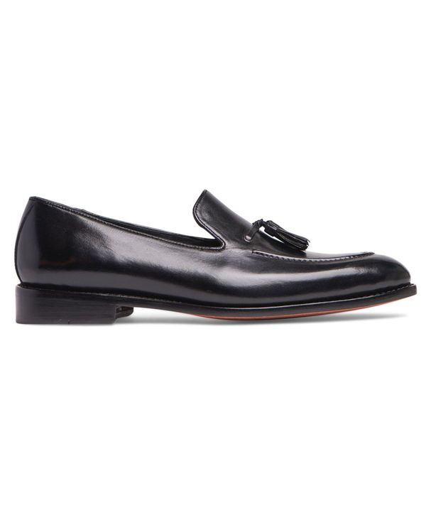 アンソニー ヴィア メンズ シューズ スリッポン・ローファー ローファー Anthony Veer Men's Kennedy Tassel Dress Loafer Black ブラック