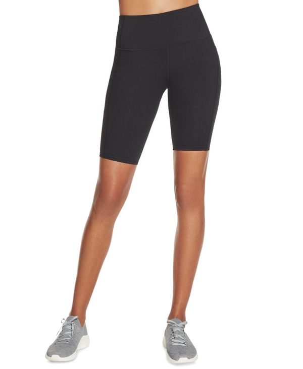 スケッチャーズ レディース ボトムス ハーフパンツ・ショーツ ショートパンツ Skechers Goflex Side Pocket Bike Shorts Bold Black ブラック｜ReVida 店
