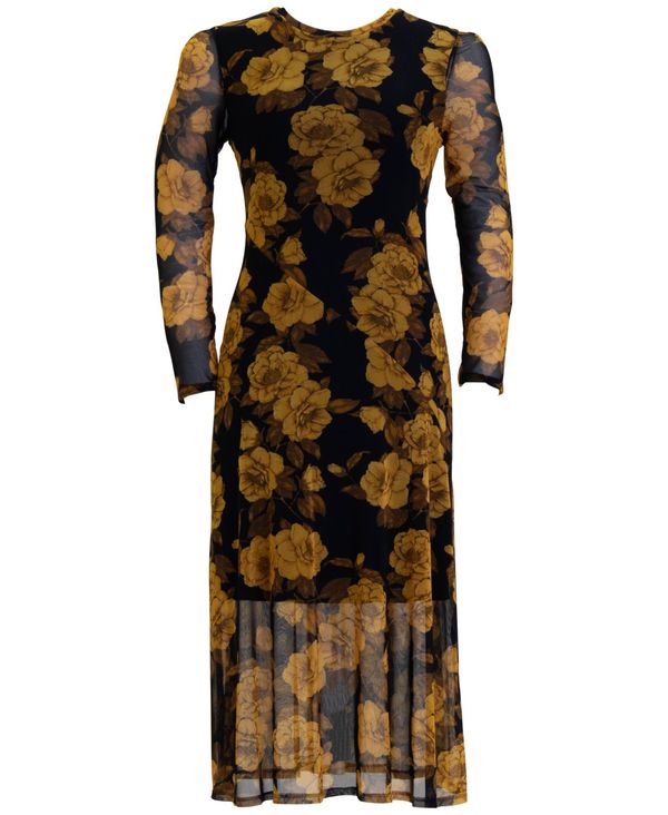 注目ブランド コネクテッド レディース ワンピース トップス Floral Print Overlay Sheath Dress Mus 半額品 Www Sunbirdsacco Com