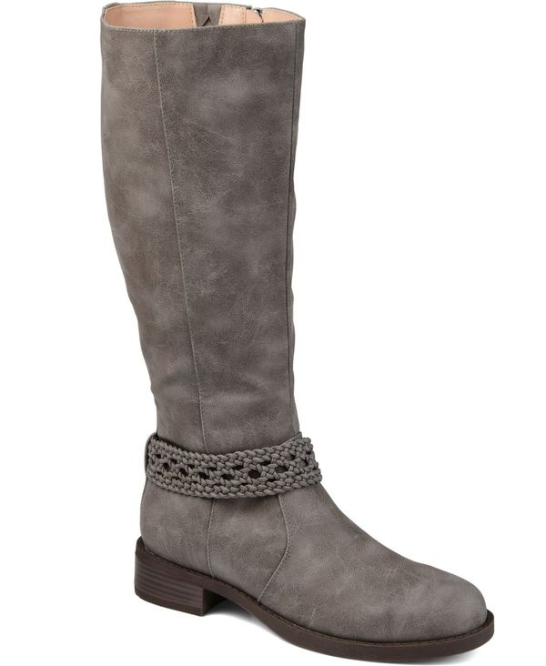 絶対一番安い その他 Calf Wide Women S シューズ ブーツ レインブーツ レディース コレクション ジュルネ Paisley Gray Boot Www Ethiopianreporter Com
