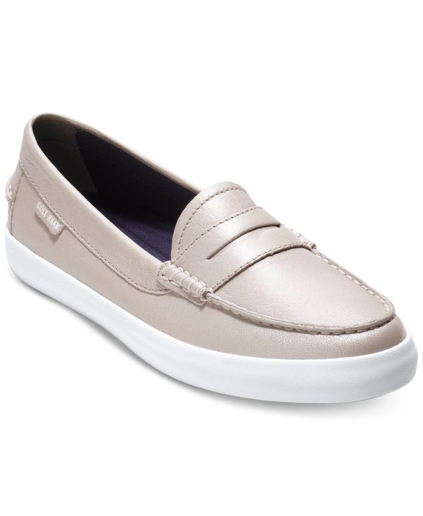 コンビニ受取対応商品 楽天市場 コールハーン レディース サンダル シューズ Nantucket Loafers Silver Revida 楽天市場店 高速配送 Lexusoman Com