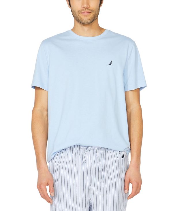 ナウティカ メンズ トップス Tシャツ ニット Nautica Men's Knit Pajama T-Shirt Noon Blue ブルー