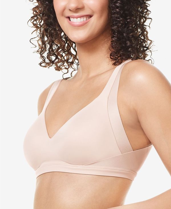 ワーナーズ レディース アンダーウェア ブラジャー Tシャツ Warner's Warners&reg; No Side Effects&reg; Underarm and Back-Smoothing Comfort Wireless Lightly Lined T-Shirt Bra RA2231A Rosewater｜ReVida 店