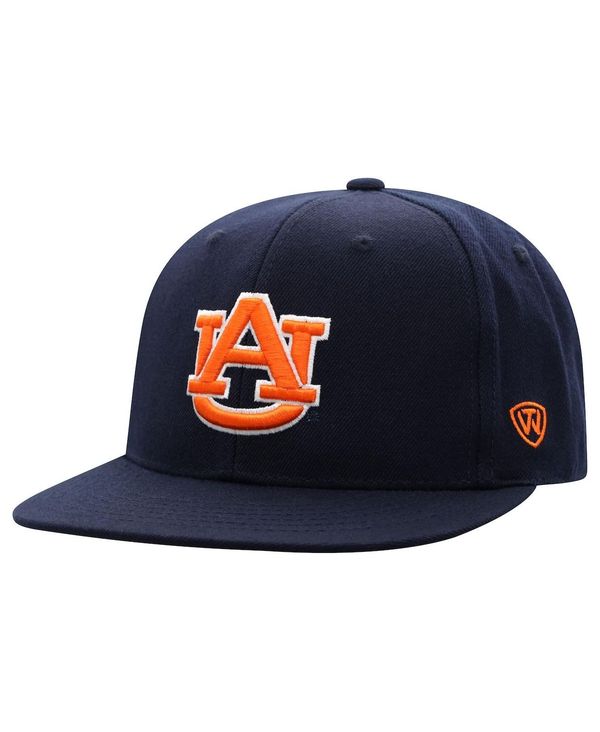 トップオブザワールド メンズ アクセサリー 帽子 Top of the World Men's Navy Auburn Tigers Team Color Fitted Hat Navy ネイビー|ReVida 店