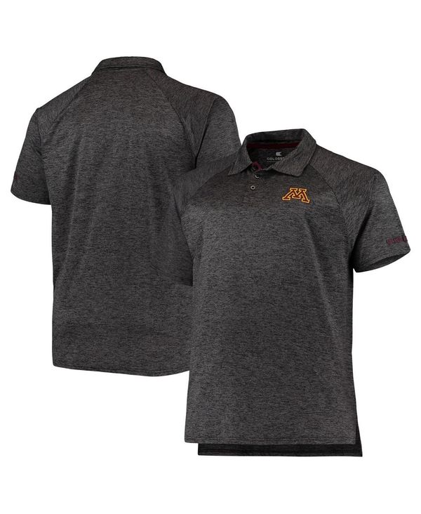 コロシアム メンズ トップス ポロシャツ トール シャツ ダウン Colosseum Men's Heathered Black Minnesota Golden Gophers Big and Tall Down Swing Polo Shirt Heathered Black ブラック 13,244円