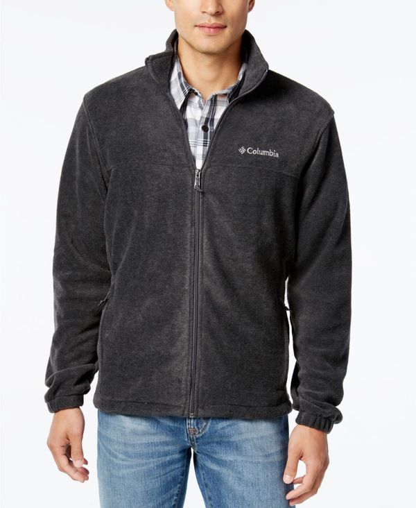 コロンビア メンズ アウター パーカー・スウェット Tシャツ トール フリース ジャケット Columbia Men's Big & Tall Steens Mountain Fleece Jacket Charcoal Heather チャコール