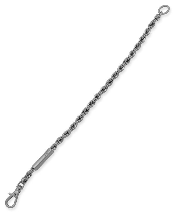 ダナ キャラン ニューヨーク メンズ ブレスレット バングル アンクレット アクセサリー Men's Silver-Tone Chain Flex  Bracelet 新作通販