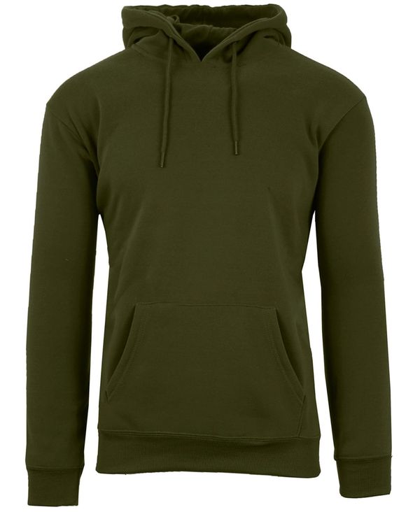 ギャラクシーバイハルビック メンズ アウター パーカー・スウェット フリース パーカー Galaxy By Harvic Men's Slim-Fit Fleece-Lined Pullover Hoodie Olive オリーブ