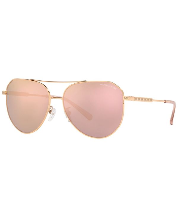 マイケルコース レディース サングラス アイウェア アクセサリー Women's Sunglasses MK1109 CHEYENNE 60 Rose  Gold-Tone 福袋特集