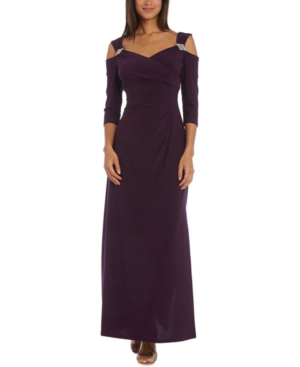 人気満点 楽天市場 アールアンドエムリチャーズ レディース ワンピース トップス Cold Shoulder Gown Plum Revida 楽天市場店 好評 Techygeekyfreelancer Com