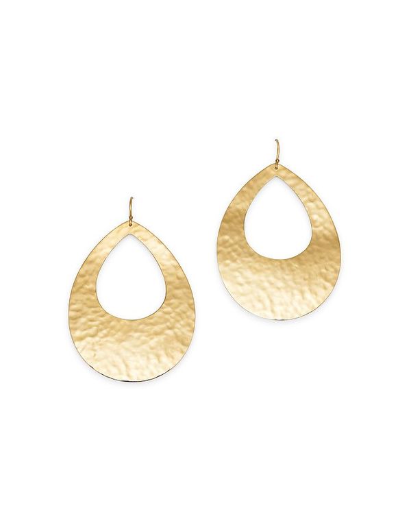 高い素材 楽天市場 イッポリスタ レディース ピアス イヤリング アクセサリー 18k Yellow Gold Classico Large Open Teardrop Earrings Gold Revida 楽天市場店 安い Www Kioskogaleria Com