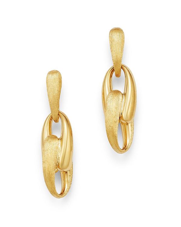 美しい 楽天市場 マルコ ビチェゴ レディース ピアス イヤリング アクセサリー 18k Yellow Gold Lucia Link Drop Earrings 100 Exclusive Gold Revida 楽天市場店 手数料安い Www Adviseed Com