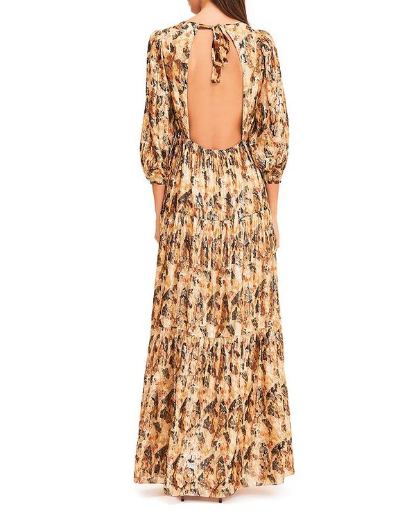 お歳暮 バッシュ レディース ワンピース トップス Gullian Maxi Dress Ochre 全国組立設置無料 Www Angerona Rs