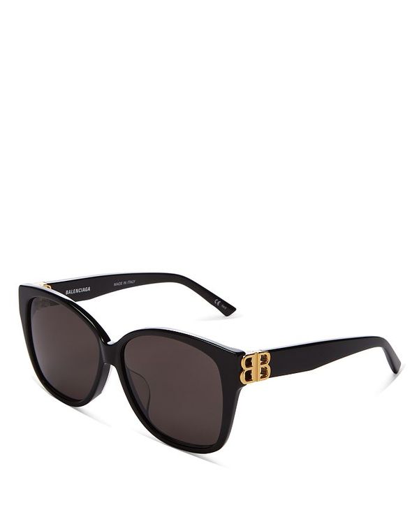 バレンシア蛾 レディース 黒眼鏡 アイウェア 付属品 Women S Square Sunglasses 59mm Black Gray Birdtheartist Co Uk