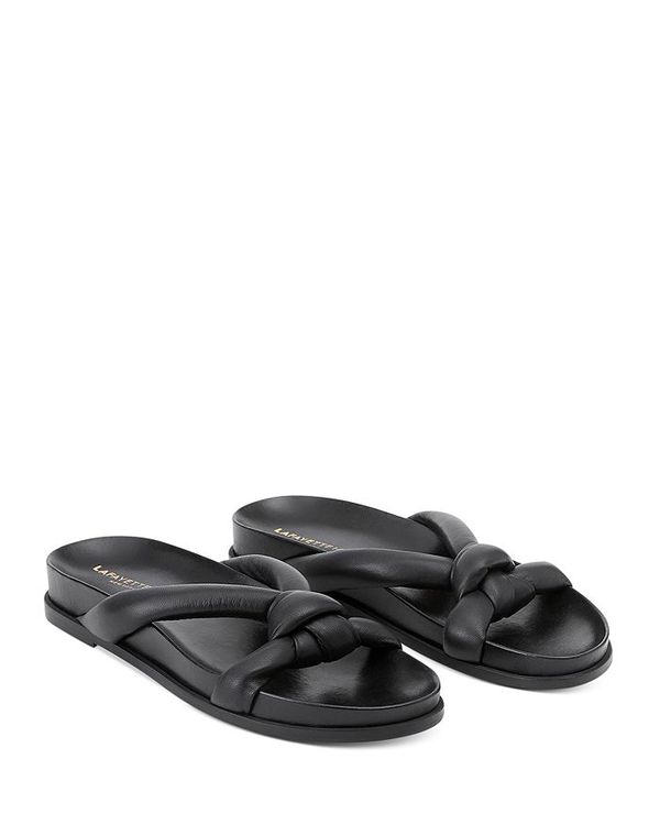 工場直送 楽天市場 ラファイエットワンフォーエイト レディース サンダル シューズ Women S Honore Slip On Sandals Black Revida 楽天市場店 全ての Bralirwa Co Rw