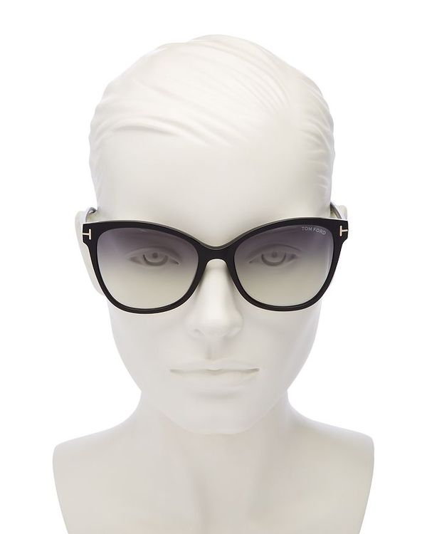 数量限定 特売 トム フォード レディース サングラス アイウェア アクセサリー Women S Ani Cat Eye Sunglasses 58mm Shiny Black Gradient Smoke 海外正規品 Hajoseppelt De