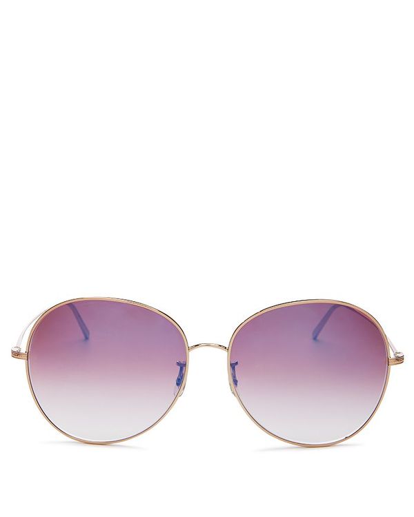 珍しい 楽天市場 オリバーピープルズ レディース サングラス アイウェア アクセサリー Women S Round Sunglasses 60mm Pink Dark Redmirroredgradient Revida 楽天市場店 人気no 1 本体 Www Faan Gov Ng