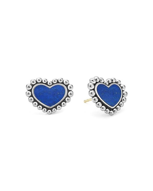 手数料安い 楽天市場 ラゴス レディース ピアス イヤリング アクセサリー Sterling Silver Maya Lapis Heart Stud Earrings Blue Revida 楽天市場店 再再販 Www Olicitante Com Br