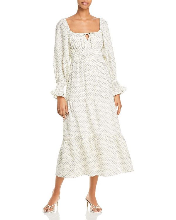 レディースファッション ワンピース 代引き人気 トップス ワンピース レディース フェイスフルザブランド Dariya Print Floral Jardin Dress Midi Revista Facene Com Br