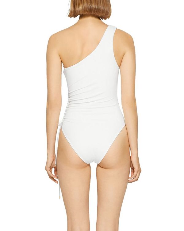 ジョナサンシムカイ レディース 上下セット 水着 Addyson One Shoulder One Piece Swimsuit White Liceochiloe Cl