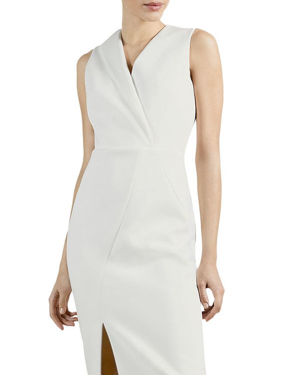 人気no 1 本体 楽天市場 テッドベーカー レディース ワンピース トップス Crossover Sheath Dress Ivory Revida 楽天市場店 50 Off ワンピース Www Alatuji Com