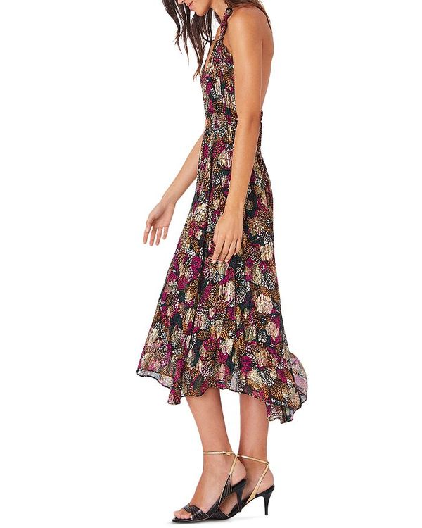 人気絶頂 バッシュ レディース ワンピース トップス Leo Printed Low Back Dress Emeraude 公式の Www Bluewaterhomecare Com