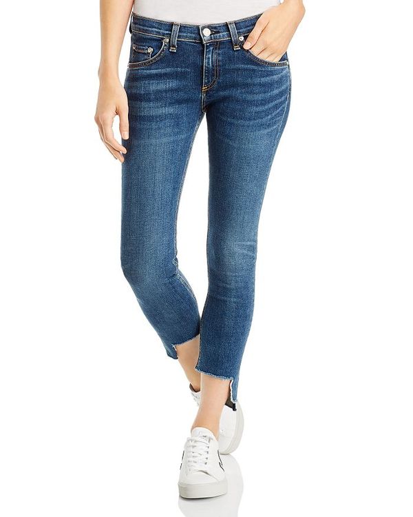 大人も着やすいシンプルファッション ラグアンドボーン サイズ交換無料 ボトムス ボトムス Hampton 送料無料 デニムパンツ In ラグアンドボーン ボトムス デニムパンツ Step レディース レディース Cate Hem Ankle Skinny Jeans In Hampton Hampton 海外ブランド