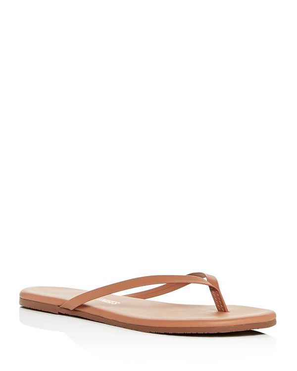 ティキーズ レディース シューズ サンダル レザー TKEES Women's Foundations Leather Flip-Flops Beach Bum
