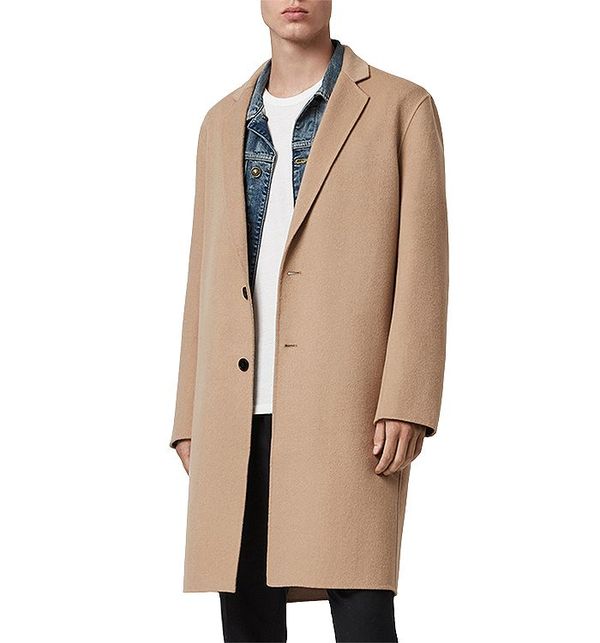 爆売り オールセインツ メンズ ジャケット ブルゾン アウター Hanson Coat Light Camel Revida 店 贈り物 Qchfoundation Ca