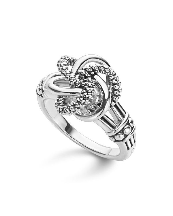 ラゴス レディース アクセサリー リング LAGOS Sterling Silver Love Knot Ring Silver シルバー｜ReVida 店