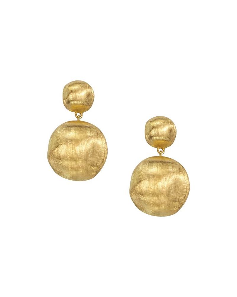 マルコ ビチェゴ レディース アクセサリー ピアス・イヤリング Marco Bicego 18 K Yellow Gold Bead Drop Earrings Gold ゴールド