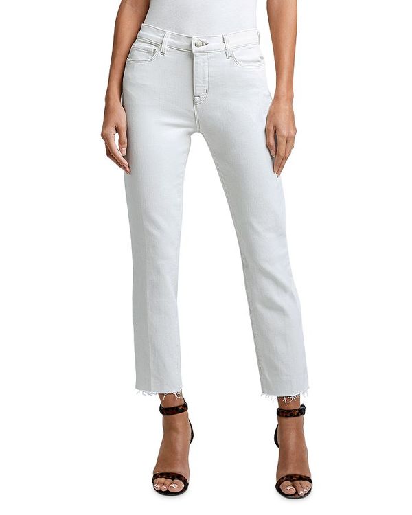 ラジャンス レディース ボトムス デニムパンツ ジーンズ L'AGENCE Sada High Rise Crop Slim Jeans in Macadamia Macadamia|ReVida 店