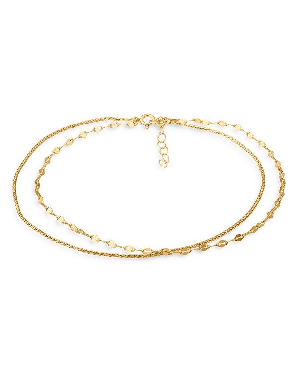 アクア レディース アクセサリー ブレスレット・バングル・アンクレット アンクル AQUA Double-Row Chain Anklet 10\