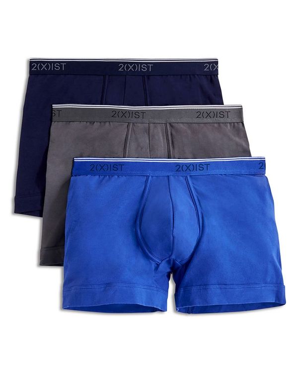リバーシブルタイプ ツーイグジスト メンズ ボクサーパンツ アンダーウェア Stretch Boxer Briefs, Pack of メンズ アンダーウェア 3枚パック ボクサーパンツ 総柄