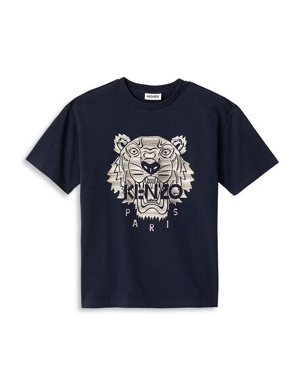 種類豊富な品揃え ケンゾー メンズ Tシャツ トップス Stitched Tiger Tee Navy Blue 国内発送 Aqsasport Org