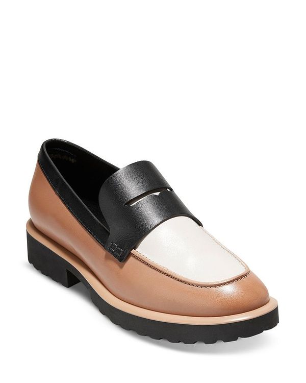 コールハーン レディース スリッポン ローファー シューズ Women's Geneva Loafers Birch Beige 【初売り】