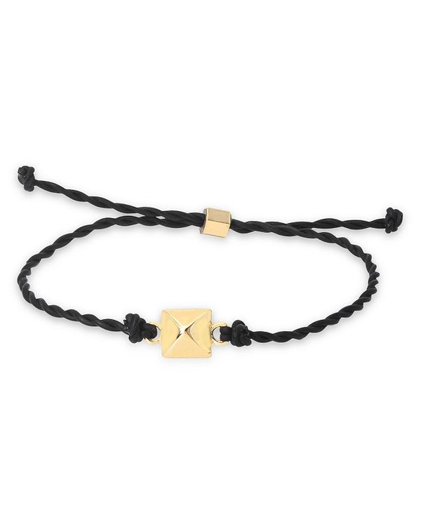 オールセインツ レディース ブレスレット・バングル・アンクレット アクセサリー Stud Slider Bracelet Black