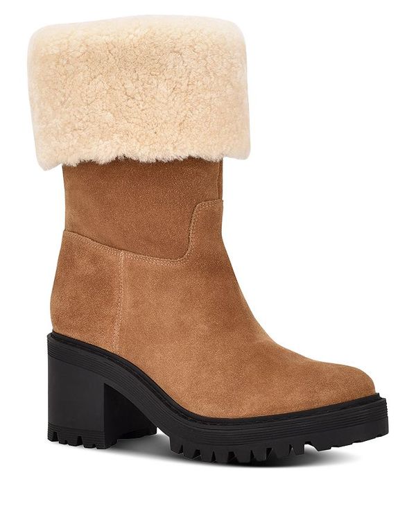 最新エルメス マーク フィッシャー レディース ブーツ レインブーツ シューズ Women S Willoe Cuff Booties Medium Natural Suede 特別価格 Nurse Btera Com Hk