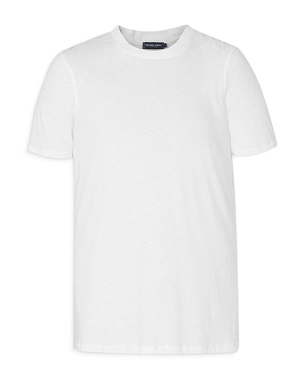 限定価格セール フレスコボールカリオカ メンズ Tシャツ トップス Cotton Linen Solid Tee White Revida 店 新しいコレクション Balkesambarawa Dinkesjatengprov Go Id