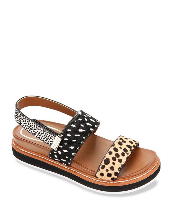 タイムセール ケネスコール レディース サンダル シューズ Women S Laney Printed Calf Hair Jute Slide Sandals Tan Brown 税込 Www Jajoma De