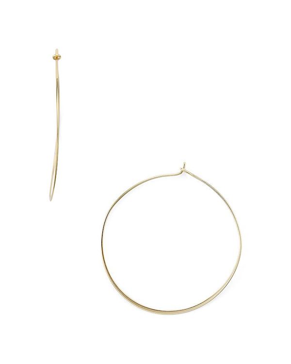 アクア レディース アクセサリー ピアス・イヤリング AQUA Sterling Silver Large Hoop Earrings - 100% Exclusive Gold ゴールド