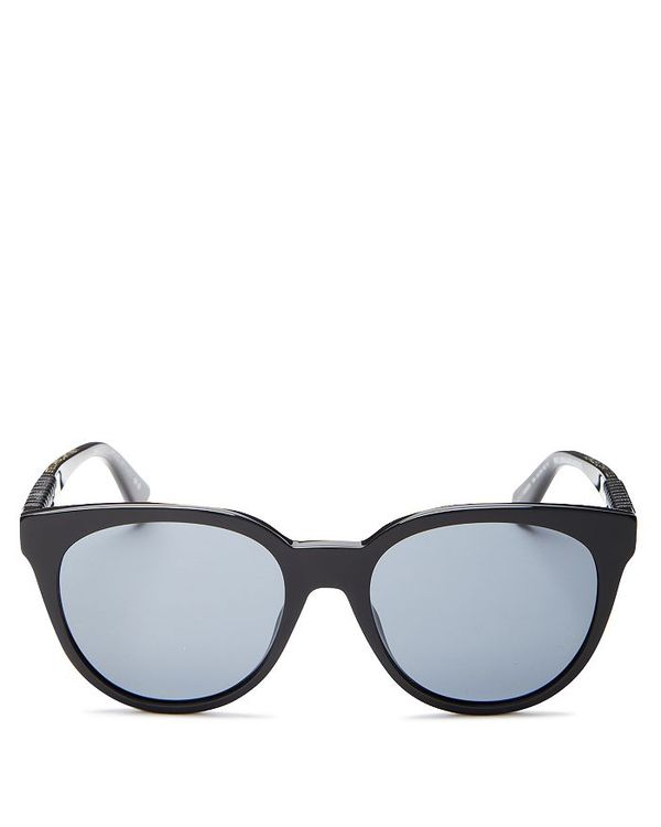 ステラマッカートニー レディース サングラス・アイウェア アクセサリー Women's Round Sunglasses, 54mm Black Gray Solid