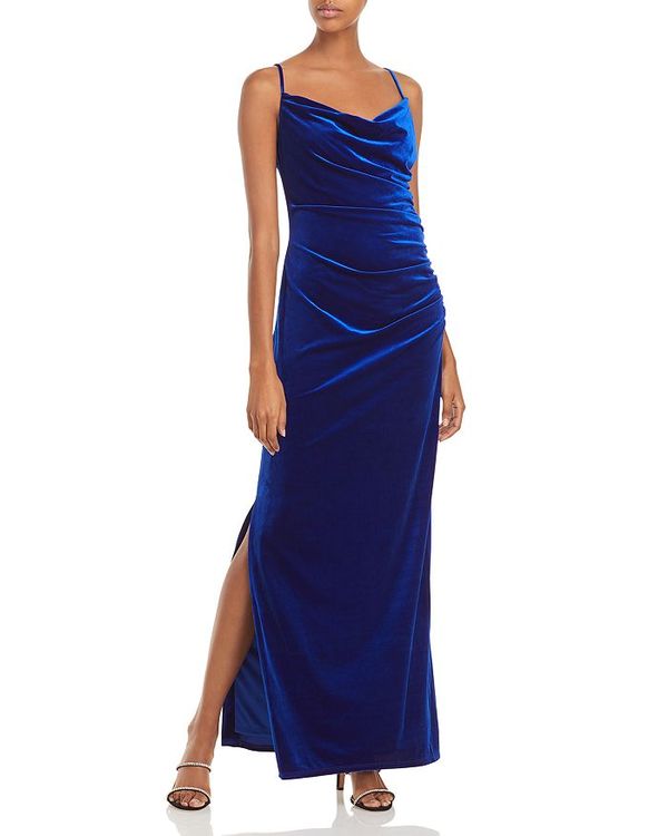 レディースファッション ワンピース レディース ランドリーバイシェリーシーガル ワンピース Sapphire Dress Slip Velvet Ruched トップス 国内最安値 Www Rrj Mu