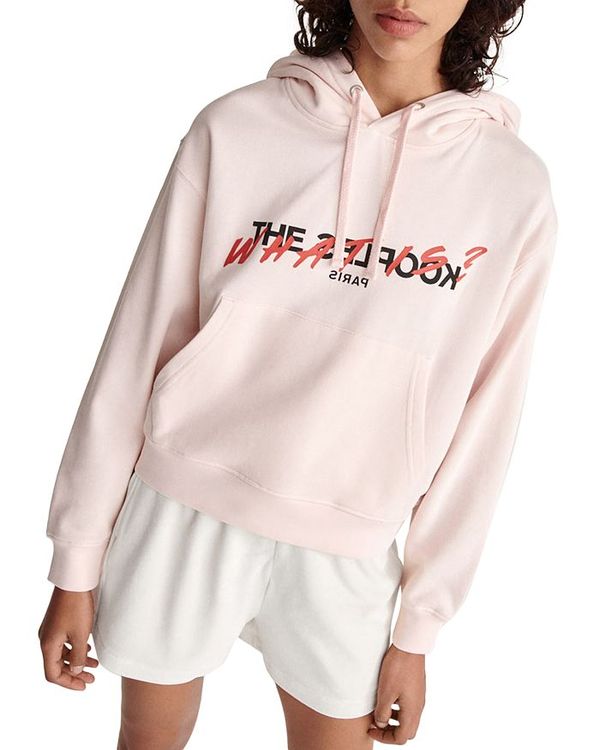 ザ・クープルス レディース パーカー・スウェット アウター What Is Graphic Hoodie Pink