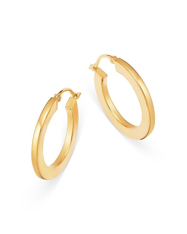 ムーン & メドウ レディース アクセサリー ピアス・イヤリング Moon & Meadow Hoop Earrings in 14K Yellow Gold - 100% Exclusive Gold ゴールド