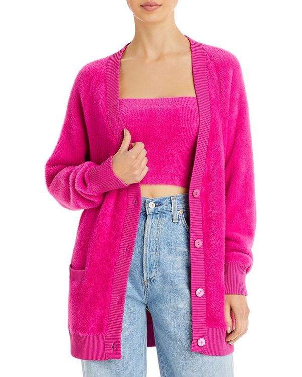 17982円 【全品送料無料】 ワイフ レディース ニット セーター アウター Flynn Cardigan Hot Pink