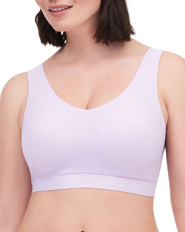 シャントル レディース ブラジャー アンダーウェア Soft Stretch Wireless Padded V-Neck Bra Lavender  Frost 【97%OFF!】