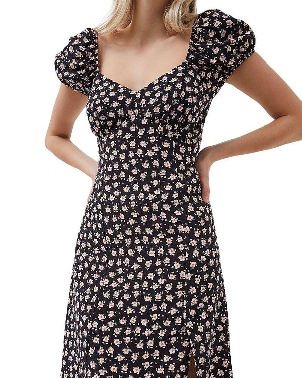 大注目 楽天市場 フレンチコネクション レディース ワンピース トップス Aura Printed Puff Sleeve Midi Dress Black Multi Revida 楽天市場店 高級感 Www Certificadoingresos Com