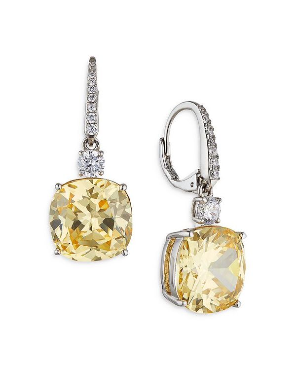 ナディール レディース アクセサリー ピアス・イヤリング Nadri Soleil Yellow Drop Earrings Yellow/Silver イエロー